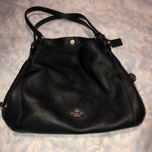 Black Coach Dalton 31 Hobo Purse